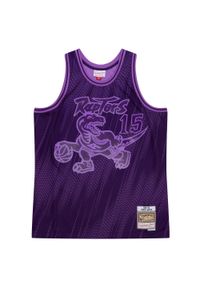Mitchell & Ness - Jersey Toronto Raptors Monochrome Swingman. Kolor: fioletowy. Materiał: jersey. Sport: koszykówka #1