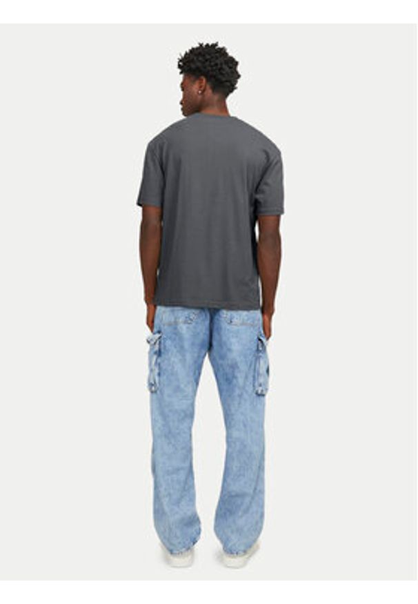 Jack & Jones - Jack&Jones T-Shirt Vesterbro 12240121 Szary Relaxed Fit. Kolor: szary. Materiał: bawełna