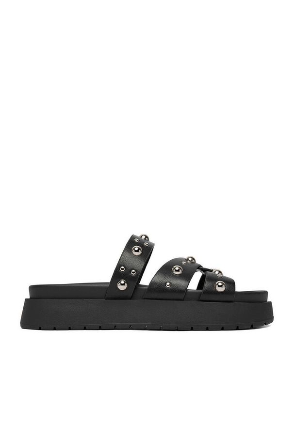 Klapki DeeZee. Kolor: czarny