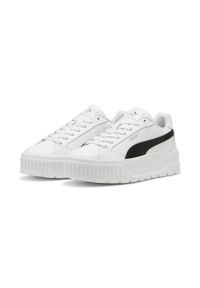 Buty do chodzenia damskie Puma Karmen Ii. Kolor: biały, wielokolorowy, czarny, szary. Materiał: materiał, syntetyk. Obcas: na platformie. Sport: turystyka piesza