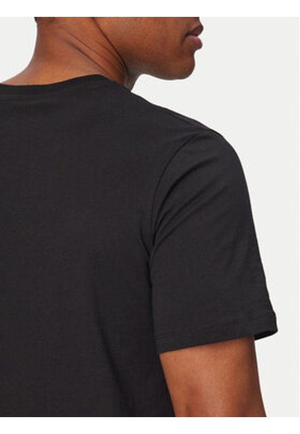Jack & Jones T-Shirt Grayson 12288377 Czarny Regular Fit. Kolor: czarny. Materiał: bawełna