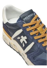 Premiata Sneakersy Lander 6904 Granatowy. Kolor: niebieski. Materiał: materiał #6