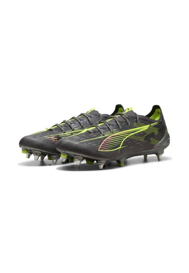Puma - Buty piłkarskie ULTRA 5 ULTIMATE MxSG PUMA. Zapięcie: sznurówki. Kolor: różowy, niebieski, wielokolorowy, żółty. Sport: piłka nożna