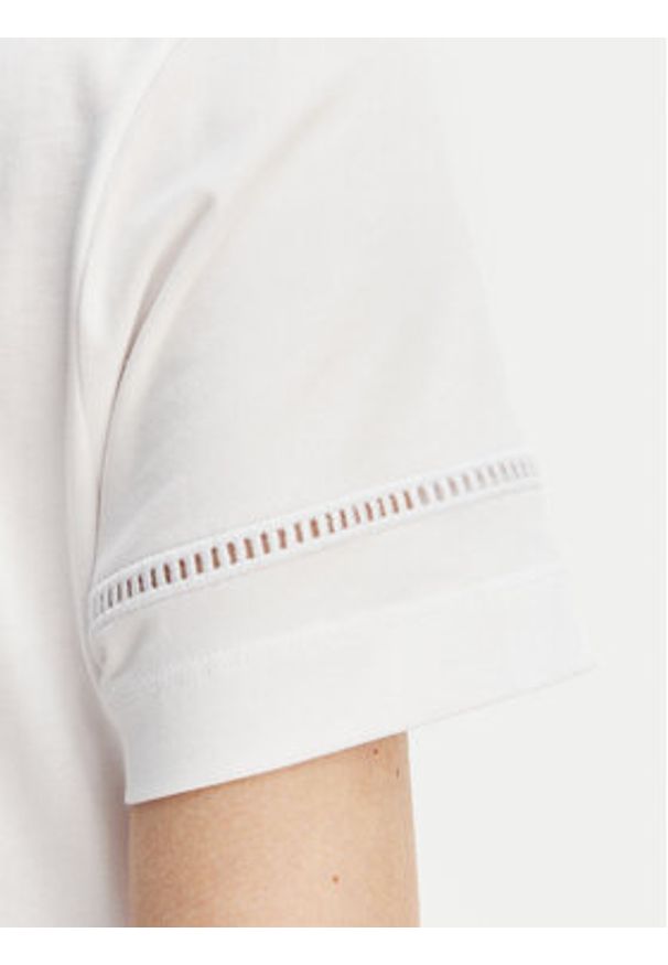 Marciano Guess T-Shirt G6GI02 K3182 Biały Regular Fit. Kolor: biały. Materiał: bawełna