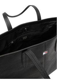 Tommy Jeans Torebka Tjw Slouchy City Tote AW0AW18789 Czarny. Kolor: czarny. Materiał: skórzane #3
