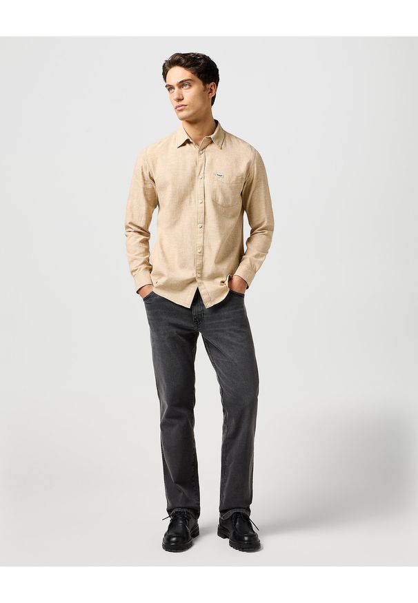 Wrangler - WRANGLER MĘSKIE SPODNIE JEANSOWE WRANGLER TEXAS WHISPERED WASH 112362477