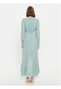 TwinSet - TWINSET Sukienka koktajlowa 241TP2460 Niebieski Loose Fit. Kolor: niebieski. Materiał: syntetyk. Styl: wizytowy #3