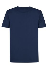 Petrol Industries T-Shirt M-1050-TSR127 Granatowy Regular Fit. Kolor: niebieski. Materiał: bawełna #6