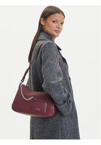 Armani Exchange Torebka XW001213 AF15625 UA343 Bordowy. Kolor: czerwony. Materiał: skórzane #4