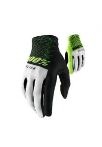 Rękawiczki MTB męskie 100% Celium. Kolor: żółty