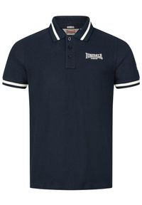 Polo Lonsdale Causton. Typ kołnierza: polo. Kolor: niebieski, wielokolorowy, biały #2