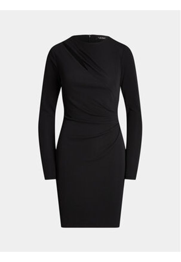 Lauren Ralph Lauren Sukienka koktajlowa 253926430001 Czarny Slim Fit. Kolor: czarny. Materiał: syntetyk. Styl: wizytowy