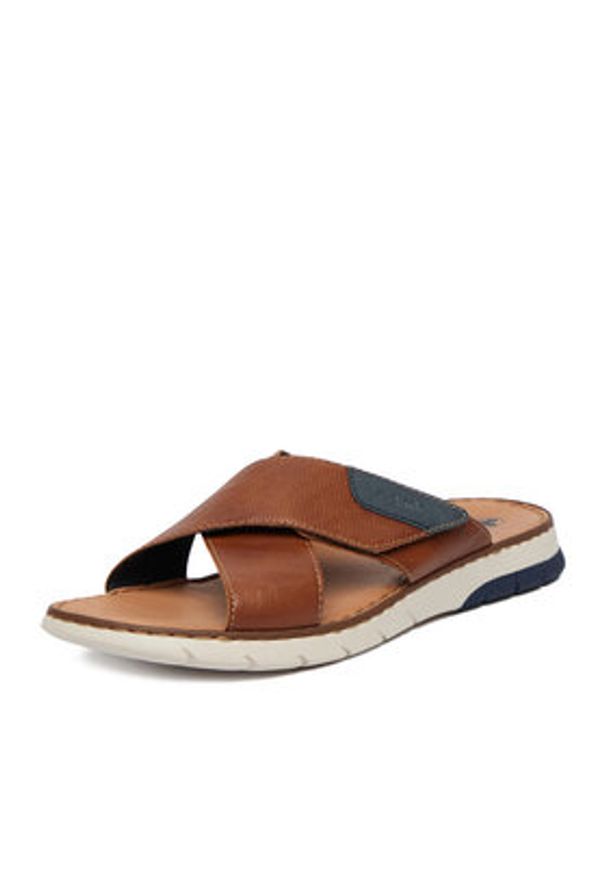 Rieker Klapki CEO-25283-22 Brązowy. Kolor: brązowy. Materiał: materiał