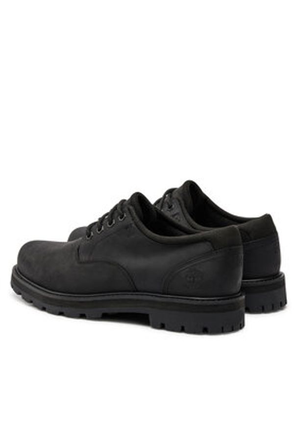 Timberland Półbuty Lace UP Waterproof TB0A69T9W021 Czarny. Kolor: czarny. Materiał: skóra, nubuk
