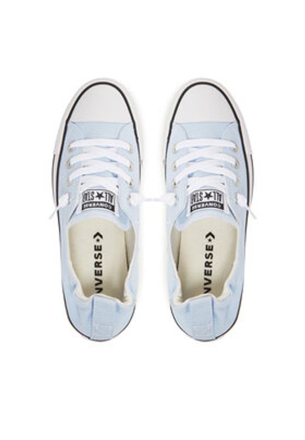 Converse Trampki Chuck Taylor All Star Shoreline Slip A12597C Błękitny. Kolor: niebieski. Materiał: materiał