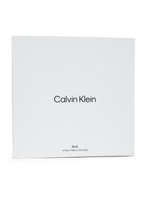 Calvin Klein Zestaw 4 par wysokich skarpet męskich 701229429 Kolorowy. Materiał: materiał, bawełna. Wzór: kolorowy