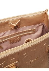 Liu Jo Torebka Ecs M Satchel AF5008 E0538 Złoty. Kolor: złoty. Materiał: skórzane #3