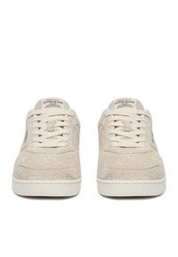 Guess Jeans Sneakersy EO-XL250041 Beżowy jasny. Kolor: beżowy. Materiał: skóra, zamsz #5