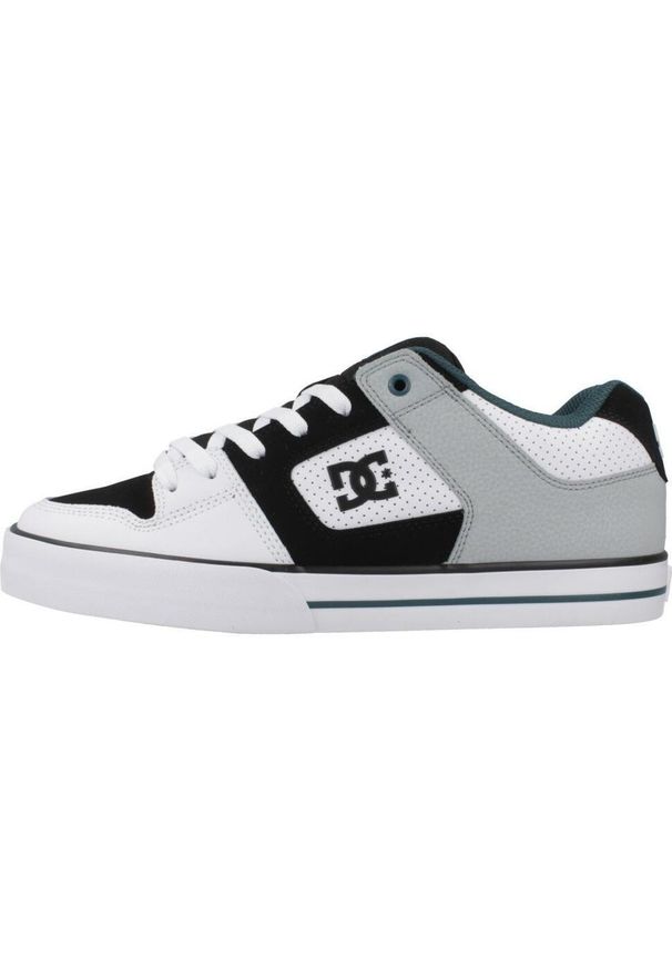 DC Shoes - Tenisówki Dc Model Pure M Shoe Kolor Zielony. Kolor: zielony. Materiał: syntetyk, tkanina, skóra