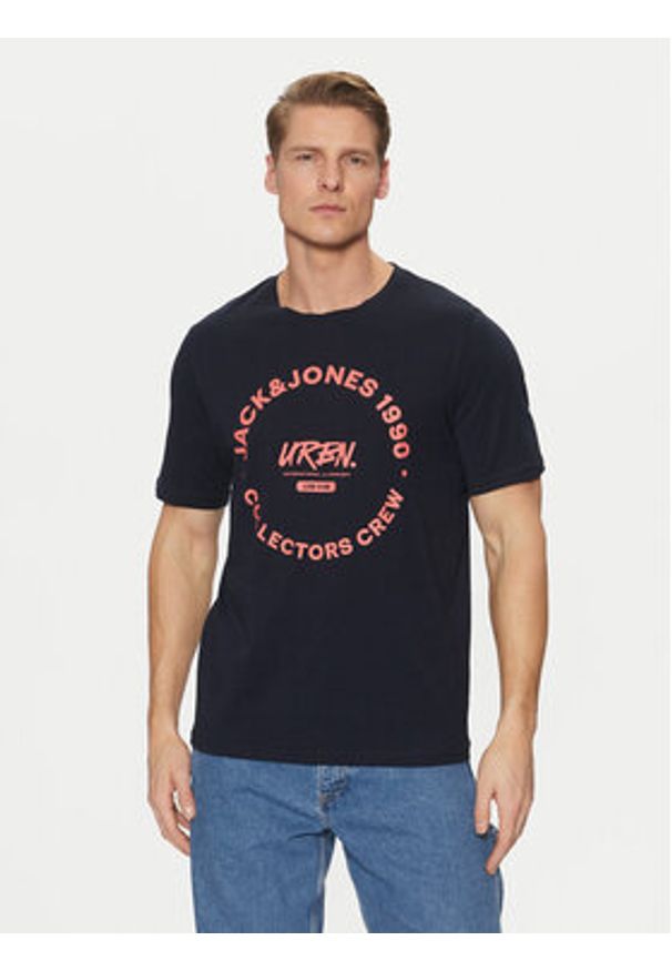 Jack & Jones Komplet t-shirtów 12278774 Kolorowy Regular Fit. Materiał: bawełna. Wzór: kolorowy