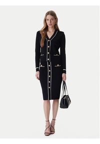 Marciano Guess Kardigan 6RGR02 5905Z Czarny Classic Fit. Kolor: czarny. Materiał: wiskoza #3