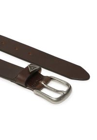 Guess Pasek Męski M3GZ08 L0SI0 Brązowy. Kolor: brązowy. Materiał: skóra