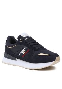 TOMMY HILFIGER - Sneakersy Tommy Hilfiger. Kolor: niebieski #1
