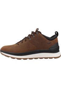 Geox - Kapcie GEOX U SPHERICA ACTIF X2 Brązowy. Kolor: brązowy. Materiał: tkanina, skóra. Sport: turystyka piesza
