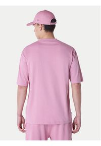 New Era T-Shirt New York Yankees MLB League Essential 60596181 Różowy Regular Fit. Kolor: różowy. Materiał: bawełna #5