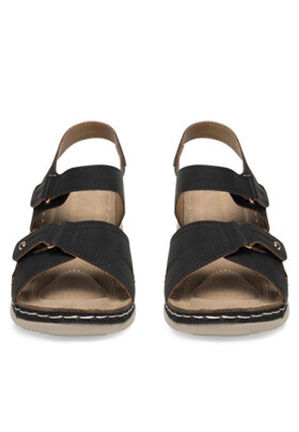 Clara Barson Sandały WYL0510-21 Czarny. Kolor: czarny. Materiał: syntetyk