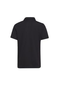 Adidas - Koszulka polo piłkarska dla dzieci adidas Entrada 22 Polo. Typ kołnierza: polo. Kolor: czarny. Materiał: poliester. Sport: piłka nożna