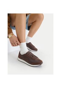 Sneakersy Kappa. Kolor: brązowy #1
