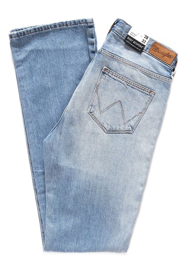 Wrangler - WRANGLER HIGH BOOTCUT FIJI W27UFH127 112128182. Stan: podwyższony