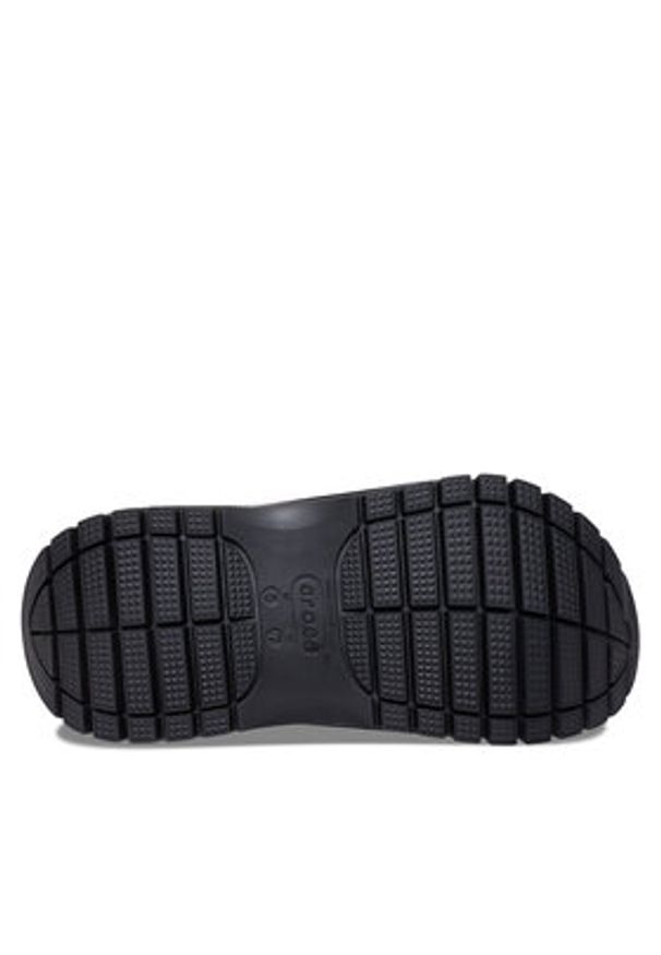 Crocs Klapki Classic Mega Crush Clog 207988 Czarny. Kolor: czarny
