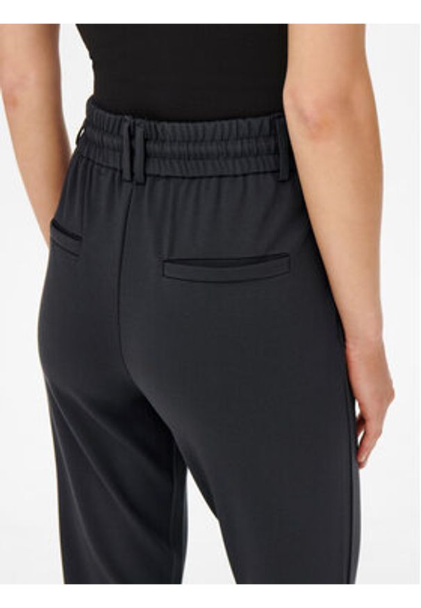 only - ONLY Spodnie materiałowe Poptrash 15115847 Granatowy Regular Fit. Kolor: niebieski. Materiał: wiskoza