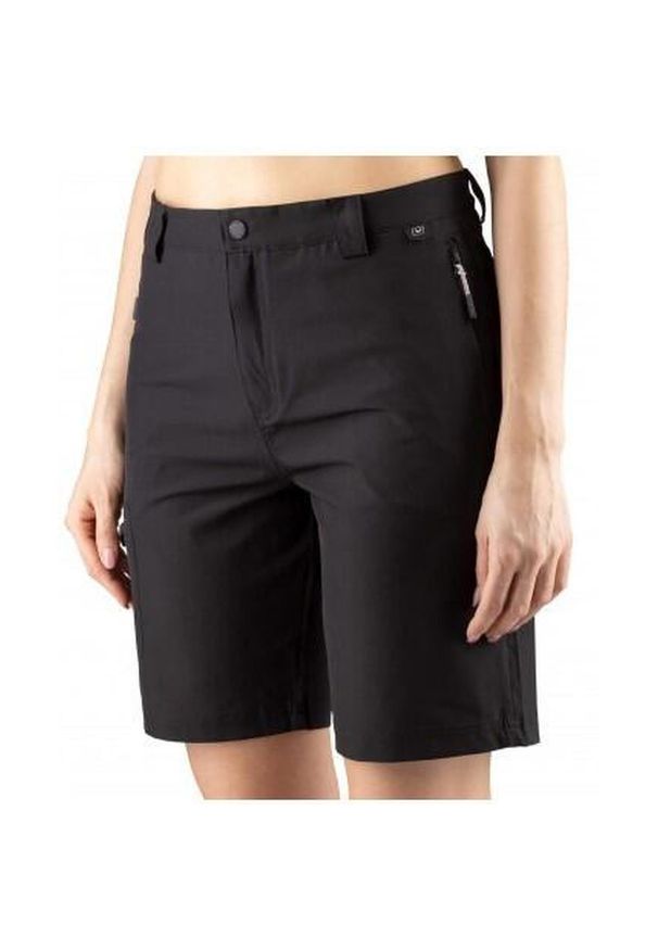 Szorty trekkingowe damskie Viking Sumatra Shorts. Kolor: czarny. Sport: turystyka piesza