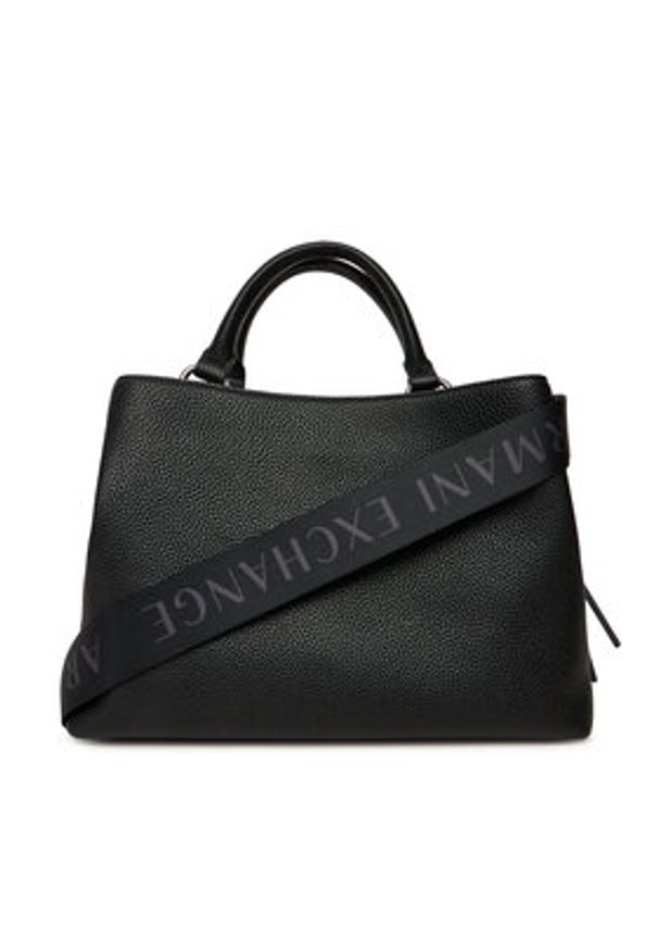 Armani Exchange Torebka XW001545 AF17019 UC001 Czarny. Kolor: czarny. Materiał: skórzane