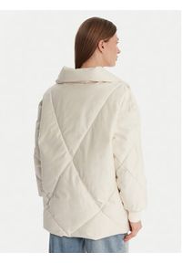 Guess Kurtka zimowa V5BL13 WHHZ2 Écru Regular Fit. Materiał: syntetyk. Sezon: zima