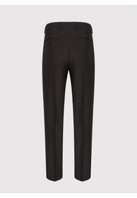 Pako Lorente - PAKO LORENTE – Brązowe spodnie smokingowe. Kolor: brązowy. Materiał: poliester, wełna, wiskoza, elastan #3