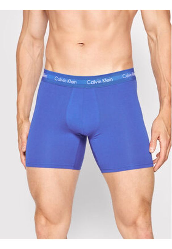 Calvin Klein Underwear Komplet 3 par bokserek 000NB1770A Kolorowy. Materiał: bawełna. Wzór: kolorowy