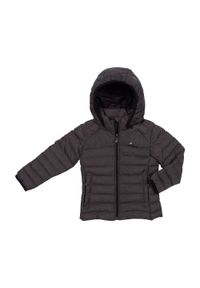 PEAK MOUNTAIN - Kurtka dziewczęca Peak Mountain. Kolor: szary. Materiał: puch. Sezon: zima #1