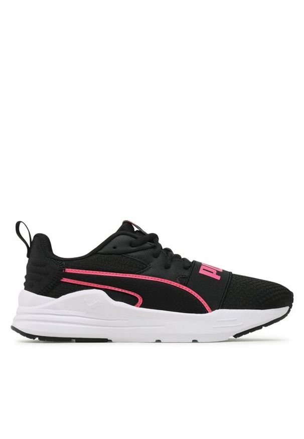 Puma Sneakersy Wired Run Pre Jr 390847 06 Czarny. Kolor: czarny. Materiał: materiał. Sport: bieganie