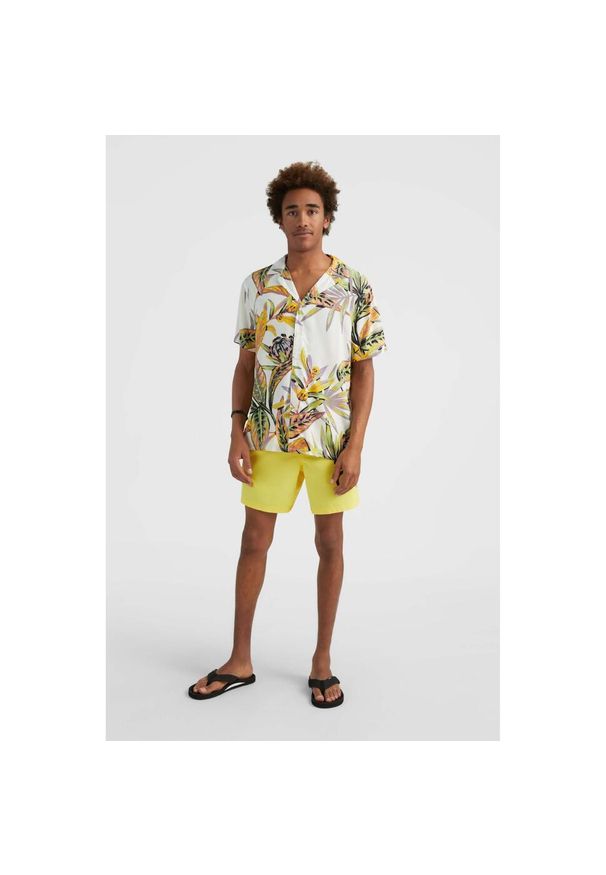 Szorty Męskie O'Neill Original Cali 16''. Okazja: na plażę. Kolor: żółty. Sezon: lato. Styl: sportowy
