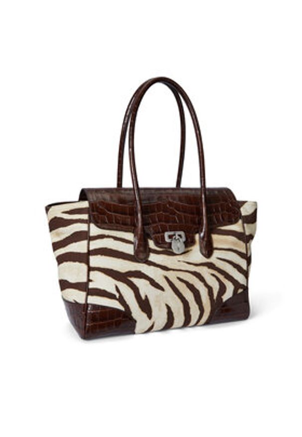 Lauren Ralph Lauren - LAUREN RALPH LAUREN Torebka 431969469001 Brązowy. Kolor: brązowy