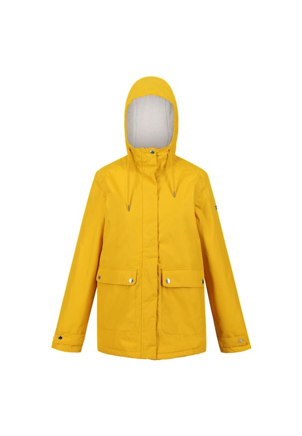 Regatta - Kurtka Wodoodporna Damska Broadia. Kolor: wielokolorowy, biały, żółty. Sezon: zima. Sport: narciarstwo