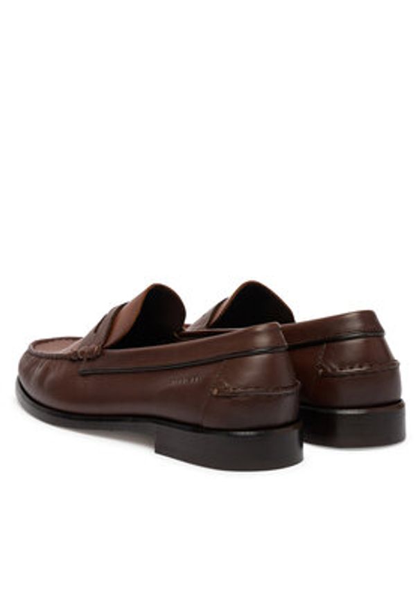 TOMMY HILFIGER - Tommy Hilfiger Mokasyny Penny Crust FM0FM05836 Brązowy. Kolor: brązowy. Materiał: skóra