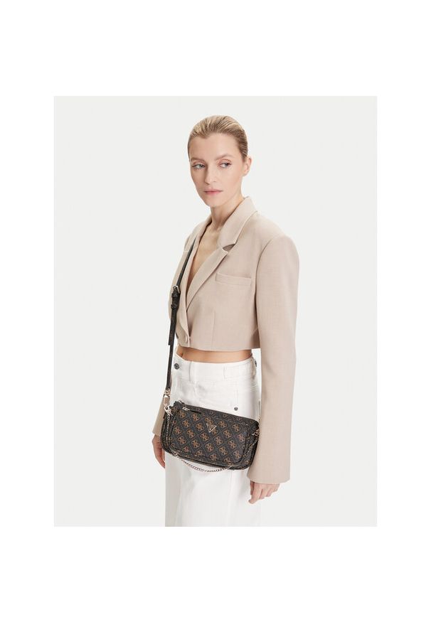 Torebka Guess. Kolor: brązowy