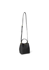 Lauren Ralph Lauren - LAUREN RALPH LAUREN Torebka 431977411001 Czarny. Kolor: czarny. Materiał: skórzane #4