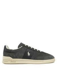 Polo Ralph Lauren Sneakersy Aera 809956120002 Szary. Kolor: szary. Materiał: skóra, zamsz