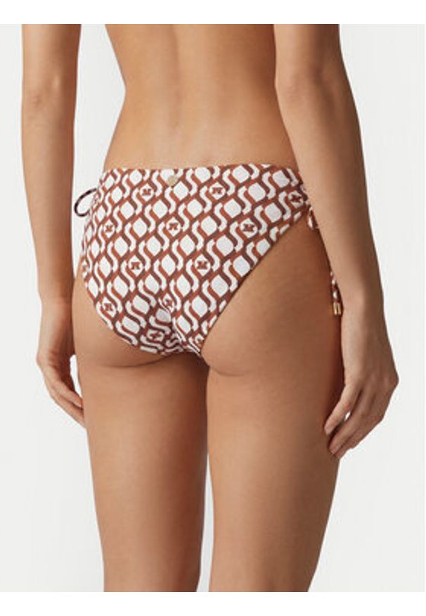 Max Mara Beachwear Dół od bikini Sibilla 2616821269 Brązowy. Kolor: brązowy. Materiał: syntetyk